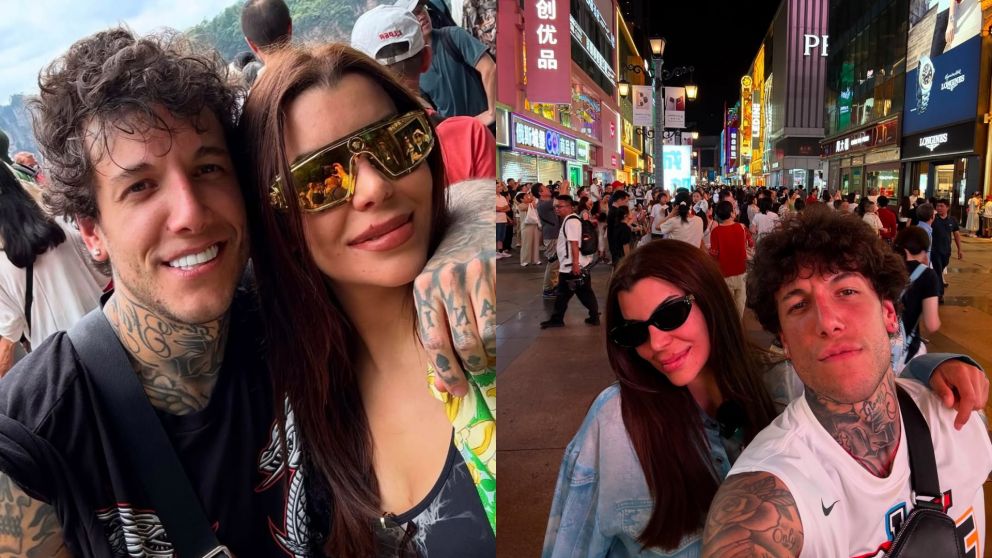 Charlotte Caniggia se reencontró con su sobrina, la hija de Alex.