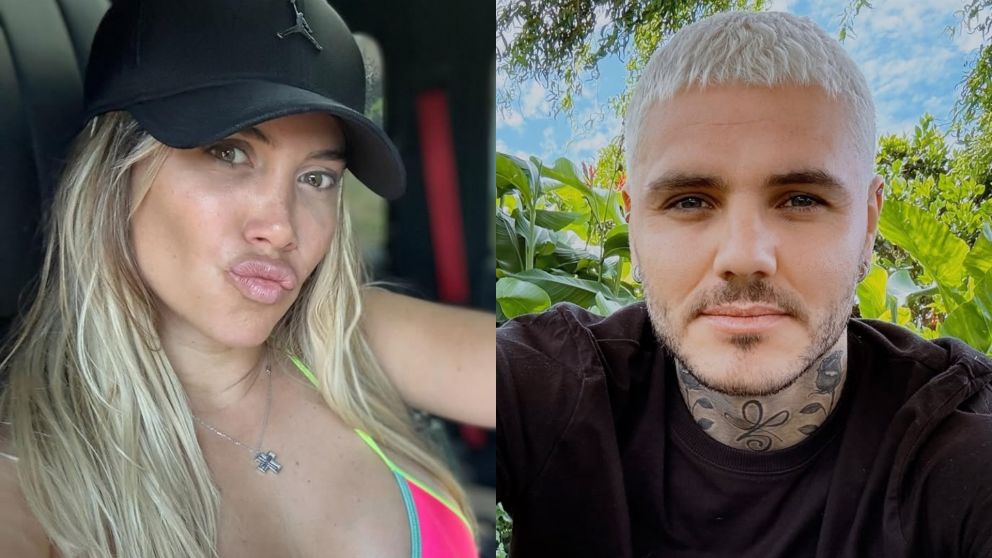 Wanda Nara volvi� al pasado con fotos junto a Mauro Icardi y estallaron las redes (Foto: Instagram/ @wanda_nara y @mauroicardi).