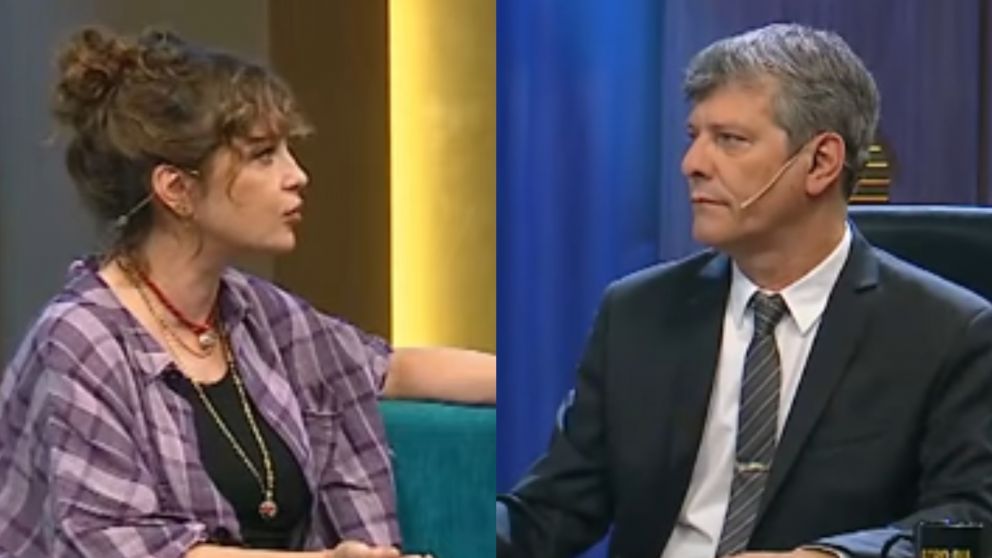 Dolores Fonzi corrigió a Mario Pergolini acerca de feminismo y debatieron intensamente.