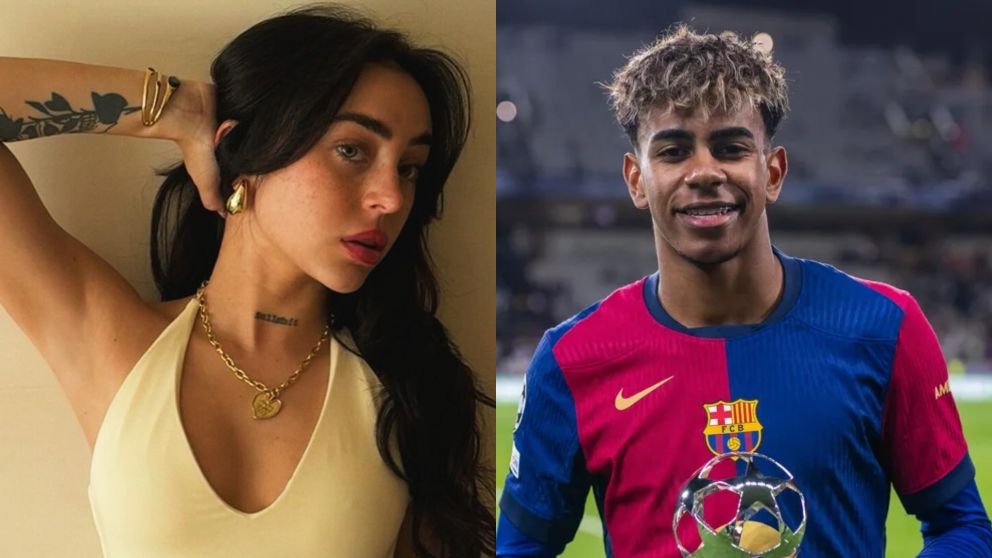 Nicki Nicole fue a ver jugar a Lamine Yamal y �se confirma el romance?: las fotos