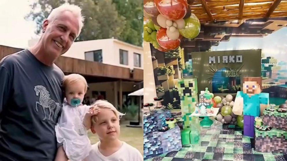Marley festej� los 8 a�os de Mirko con una fiesta so�ada. (Foto: Instagram/ @marley_ok y @mirko_ok).�