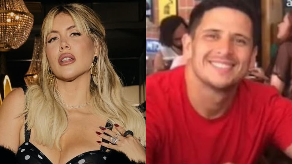 Wanda Nara fue con su nuevo novio a los Premios Martin Fierro 2025. (Foto: La Nación e Instagram/ @wanda_nara).