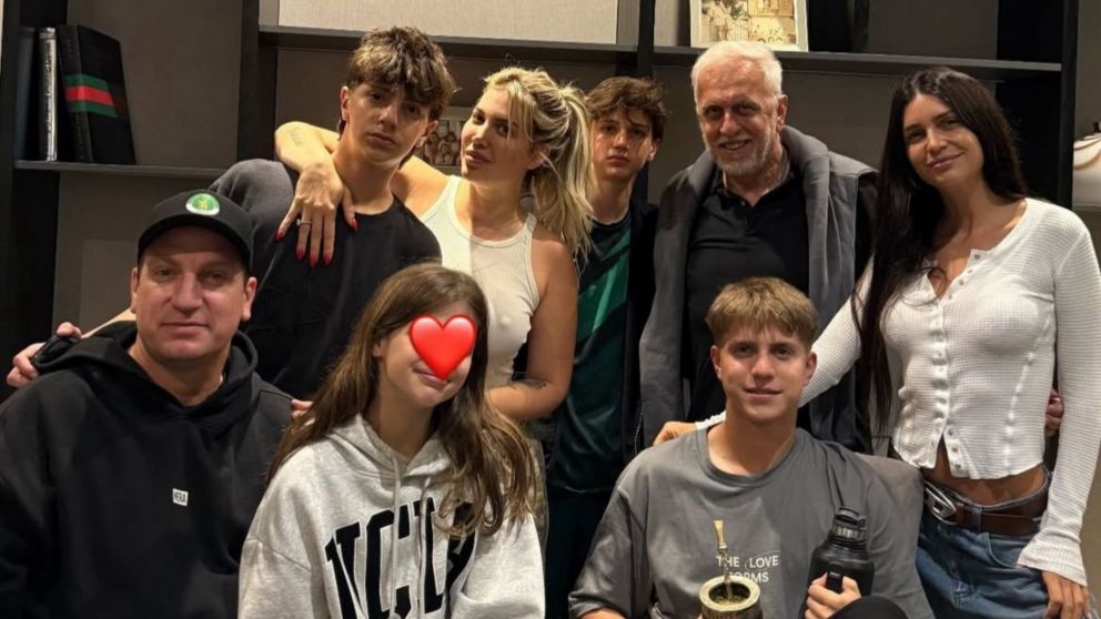 Wanda Nara agasajó a Maxi López en su casa tras los rumores de pelea: las fotos.