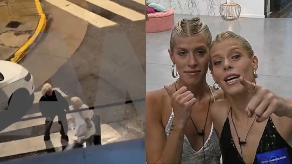 Filmaron a las hermanas Lattanzio peleando en plena calle: gritos, insultos y forcejeos.