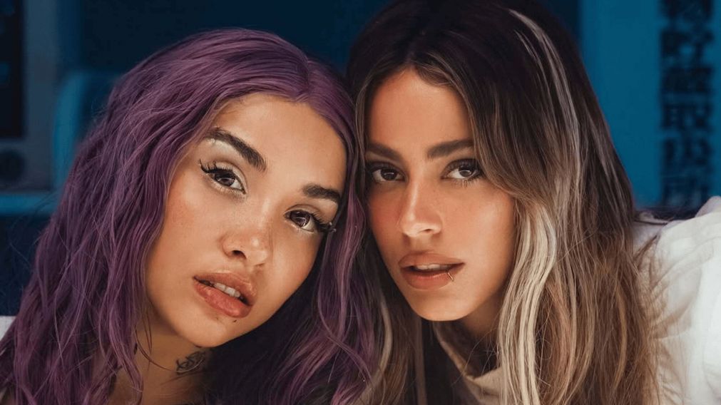 Maria Becerra mostró el mensaje más tierno que le mandó a Tini Stoessel: "Te apretaría la cara del amor que me generás"