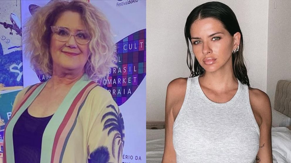 Verónica Llinás, junto a La China Suárez en "En el barro".