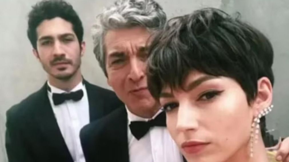 Ricardo Darín, cerca de Úrsula Corberó y el Chino Darín durante su embarazo.