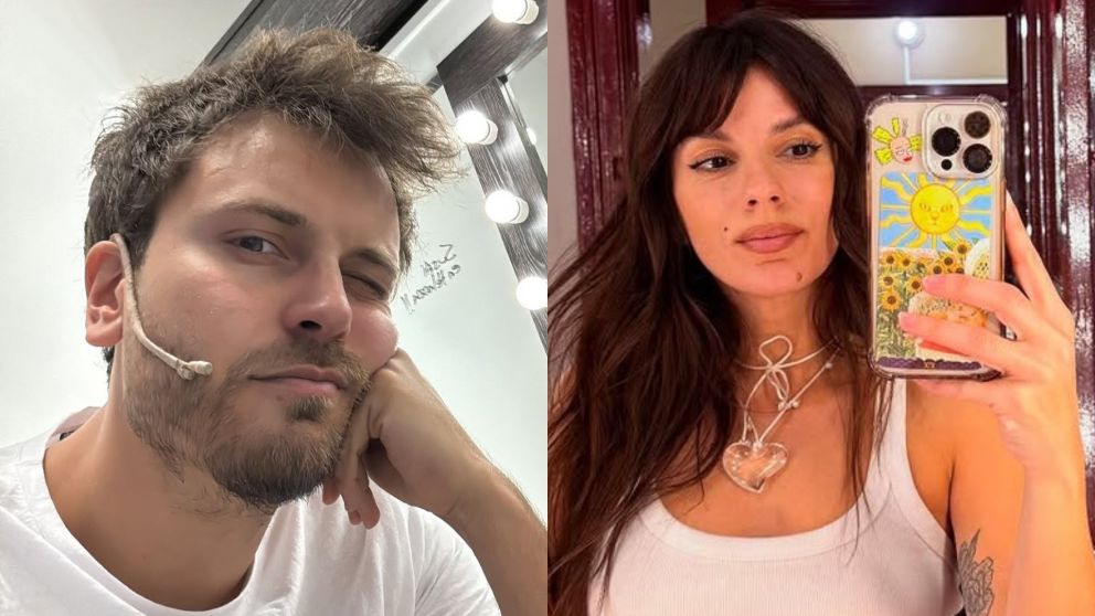 El descargo de Andrés Gil sobre los rumores de infidelidad con Gimena Accardi. (Foto: Instagram/ @andresgill y @gimeaccardi).