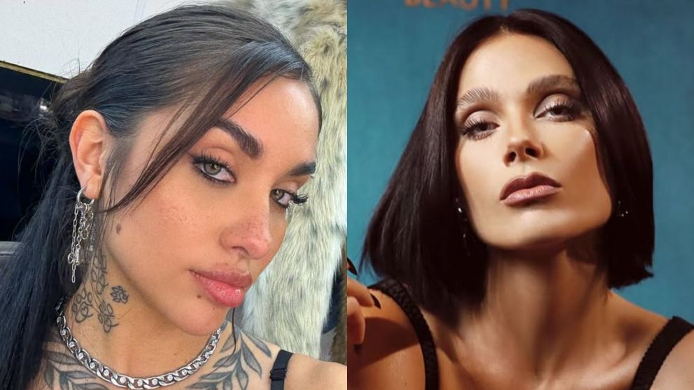 La picante reacción de María Becerra y Valentina Zenere a su escena hot para "En el barro". (Foto: Instagram/ @mariabecerra y @valentinazenere).