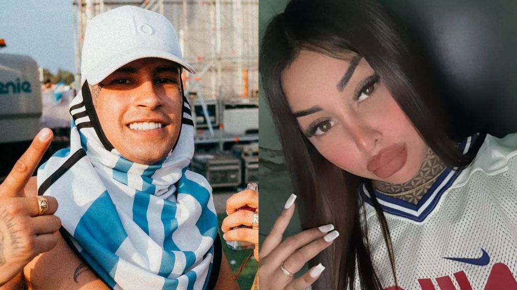 L-Gante confirmó su reconciliación con Tamara Báez. (Foto: Instagram/ @lagnte_keloke y @tamarabaez13).