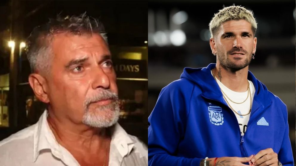 El tenso cara a cara de Rodrigo De Paul con el papá de Camila Homs en Miami: "No lo felicitó por el embarazo de su ex"