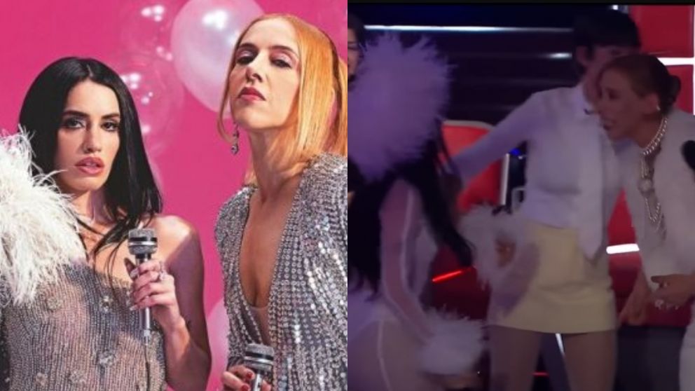 Lali y Juliana Gattas de Miranda! casi se van a las pi�as en "La Voz Argentina". (Foto: Perfil y Captura Youtube/ La Voz Argentina).