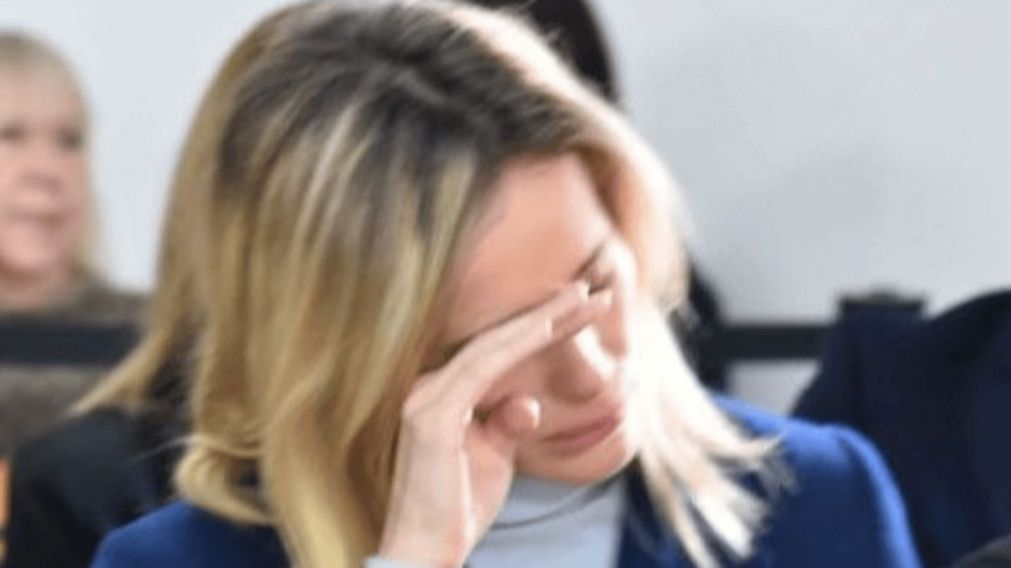 Julieta Prandi, a horas del veredicto contra Claudio Contardi.