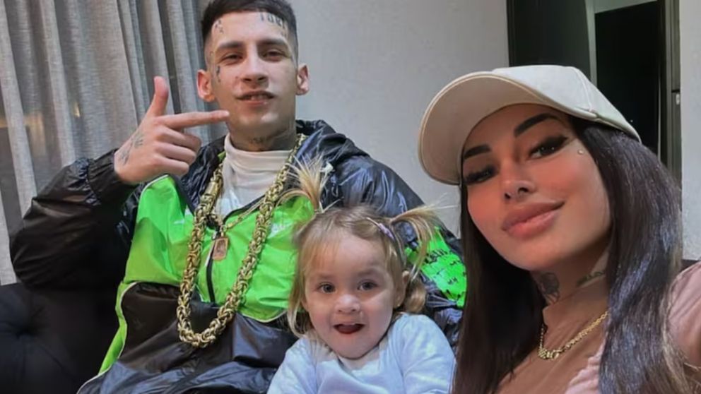 Tamara Báez valoró las vacaciones con L-Gante y su hija, Jamaica. (web)