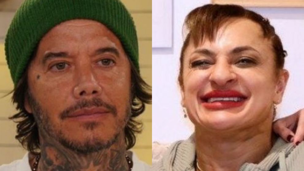 La emoción de Sebastián Ortega al recordar a Alejandra "Locomotora" Oliveras. (Foto: Instagram/ @sebastianortega1 y @locomotoraok).