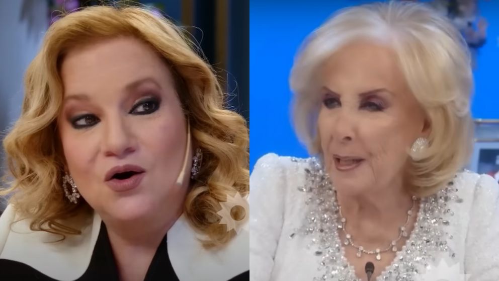 Mirtha Legrand descolocó a Lucía Galán con una "pregunta indiscreta" sobre su romance con Diego Maradona. (Foto: Captura Youtube/ El Trece).