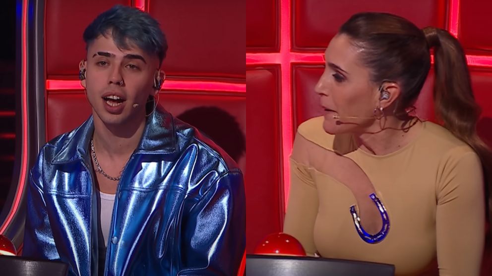 Luck Ra le hizo un picante reclamo a la Sole en "La Voz Argentina". (Foto: Captura Youtube/ La Voz Argentina).