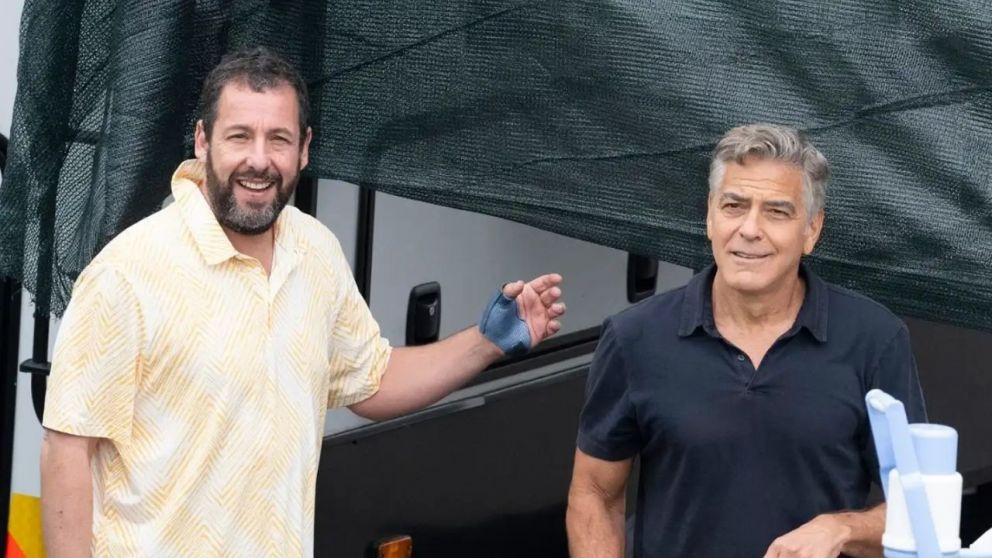 Clooney y Sandler, juntos en una comedia que incomoda, emociona y deja huella. (Gentileza: Internet).