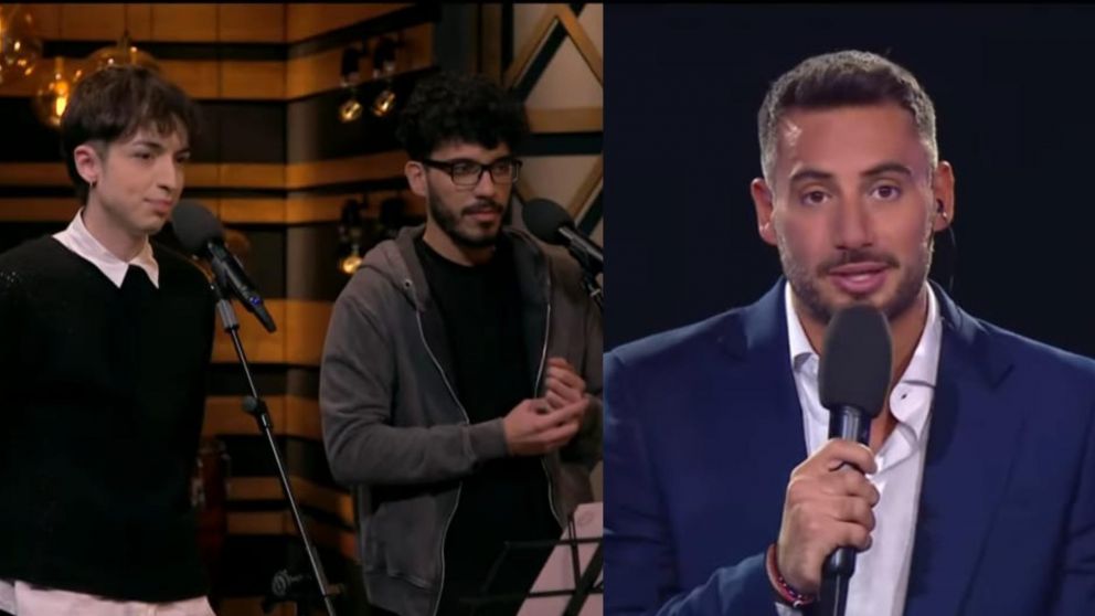 Nico Occhiato se robó a un participante eliminado de "La Voz Argentina".