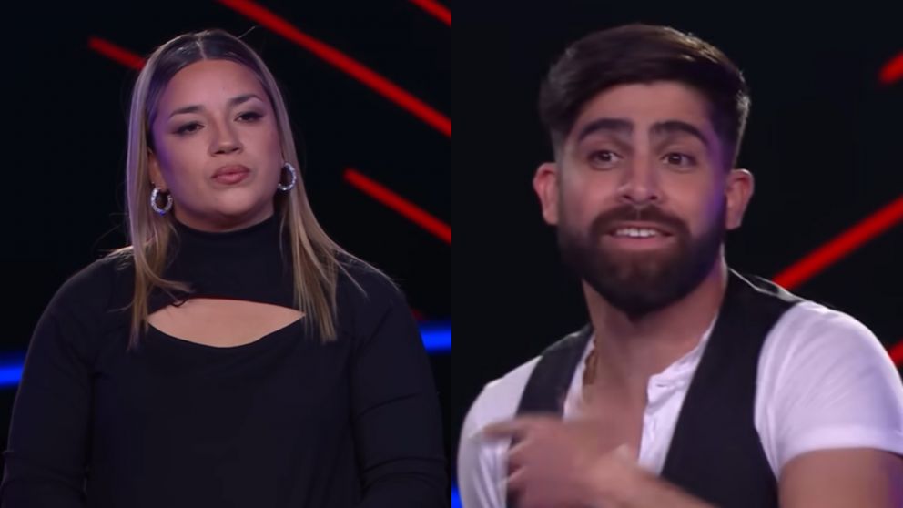 "La Voz Argentina": una participante acusó a su compañero de "venir de vacaciones" y se vivió un tenso momento en el reality.