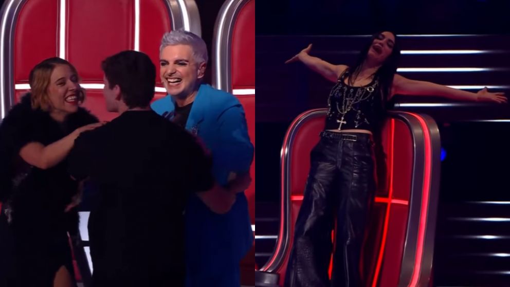"La Voz Argentina": Miranda le robó un participante a Lali Espósito en "Las Batallas" y ella festejó de forma alocada.