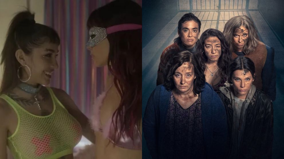 La escena hot de Mar�a Becerra con Valentina Zenere para "En el barro", el spin-off de "El marginal", que derriti� las redes sociales.