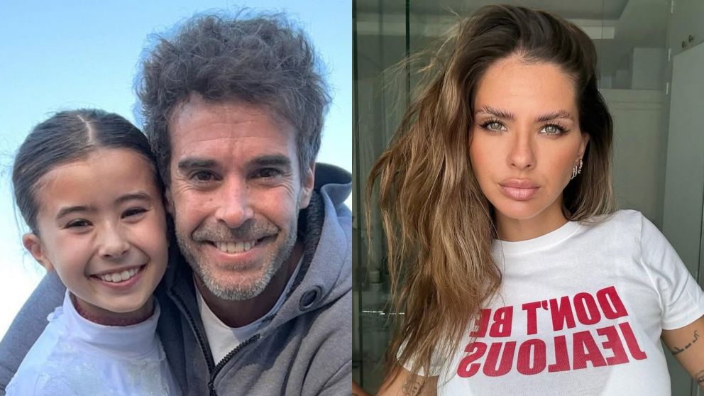 Lejos de la China Suárez, Nicolás Cabré le preparó un especial festejo de cumpleaños a su hija Rufina. (Foto: Instagram/ @nicolascabre80 y @sangrejaponesa).