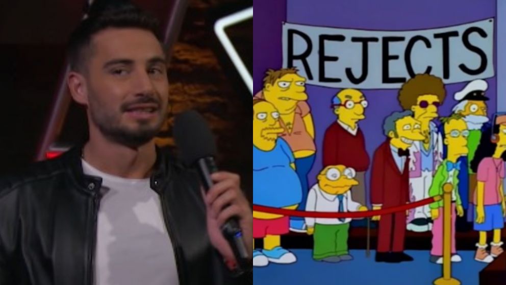 Nico Occhiato lanzó una desafortunada frase en "La Voz Argentina" y desató una ola de memes en las redes. (Foto: X y Captura Youtube/ La Voz Argentina").