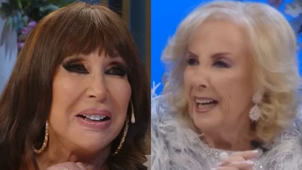 Moria Casán volvió a la mesa de Mirtha Legrand. (Foto: Instagram/ Captura Youtube El Trece).