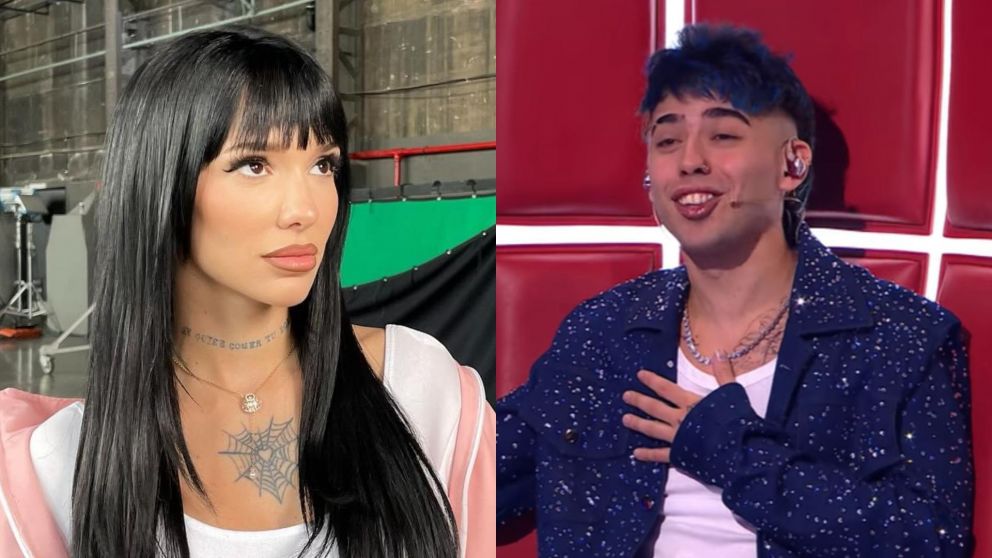La producción de "La Voz Argentina" tomó una decisión tras las escenas de celos de La Joaqui a Luck Ra.