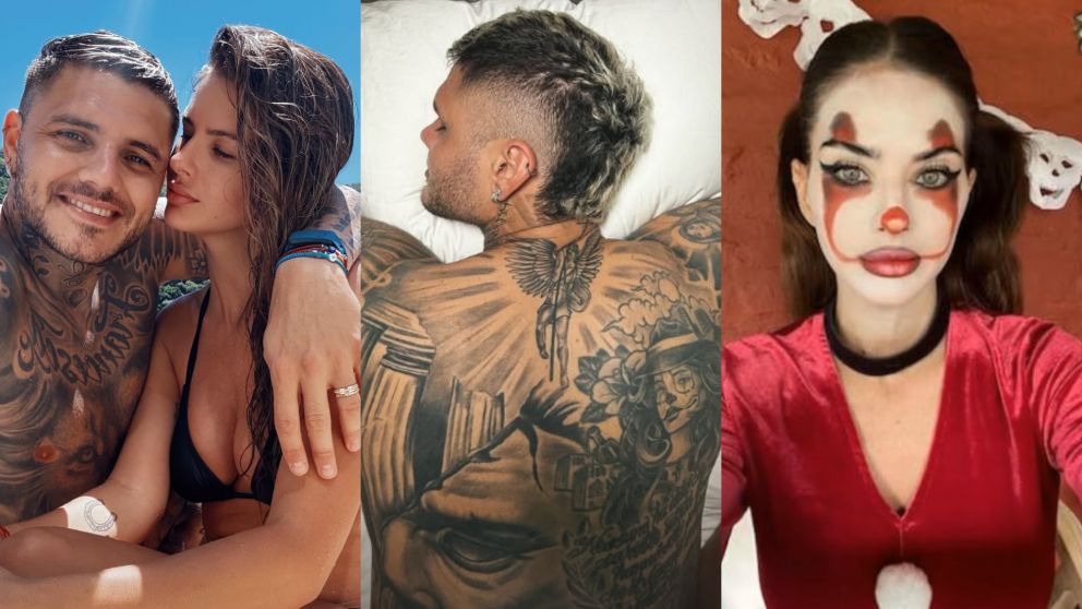 El tatuaje de Mauro Icardi con la cara de la China Su�rez desat� una ola de memes en las redes.