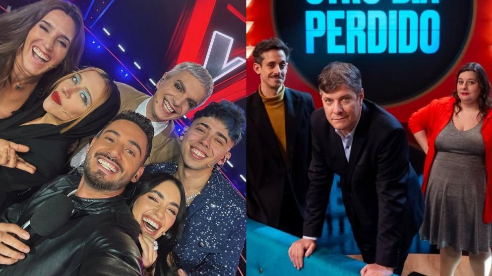 "La Voz Argentina" vs "Otro día perdido", la guerra del rating entre Telefe y El Trece con el debut de Mario Pergolini.