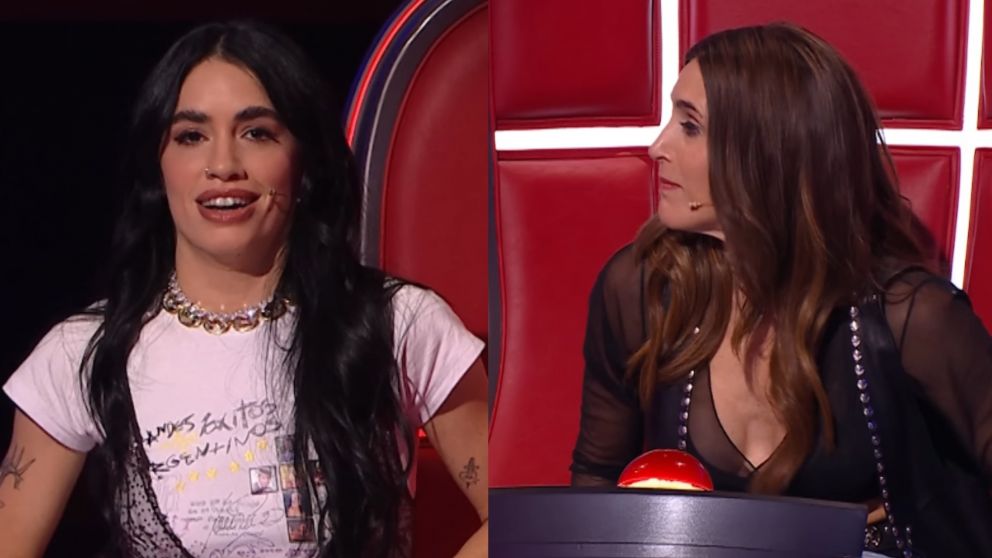 Lali Espósito estalló de bronca e insultó a la Sole después de que la bloqueara en "La Voz Argentina".