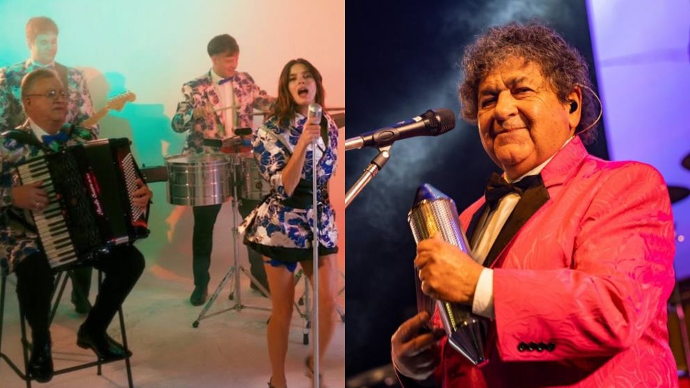 Los Palmeras ya se olvidaron de Cacho Deicas y lanzaron una canción con Natalie Pérez. (Foto: Instagram/ @lospalmerasoficial).