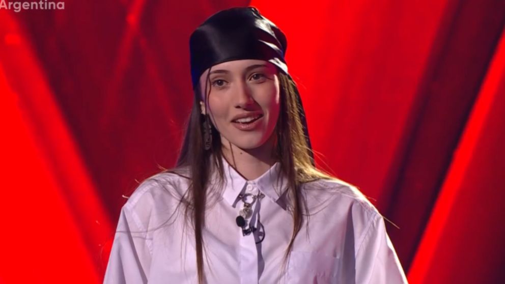 Una participante de "La Voz Argentina" cantó en italiano y después metió un tango a capela: "Sos un diamante..."