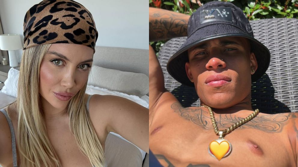 Wanda Nara y Ayrton Costa enfrentan rumores de romance. (Foto: Instagram/ @wanda_nara y @ayrtoncosta32).