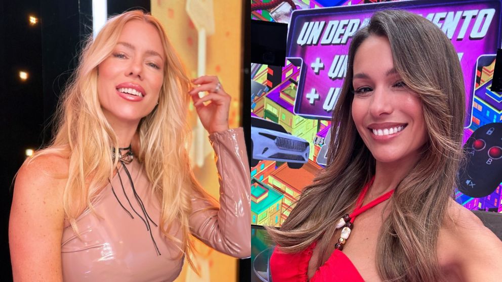 Pampita, lejos de Guido Kaczka y cerca de Nicole Neumann.