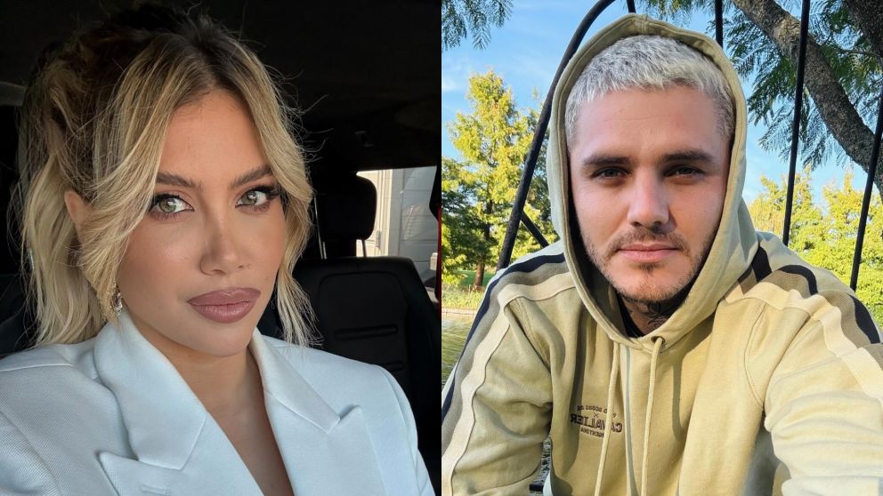 Wanda Nara se atrincher� en el Chateau Libertador y se neg� a entregar sus hijas a Mauro Icardi (Foto: Instagram/@wanda_nara y @mauroicardi).