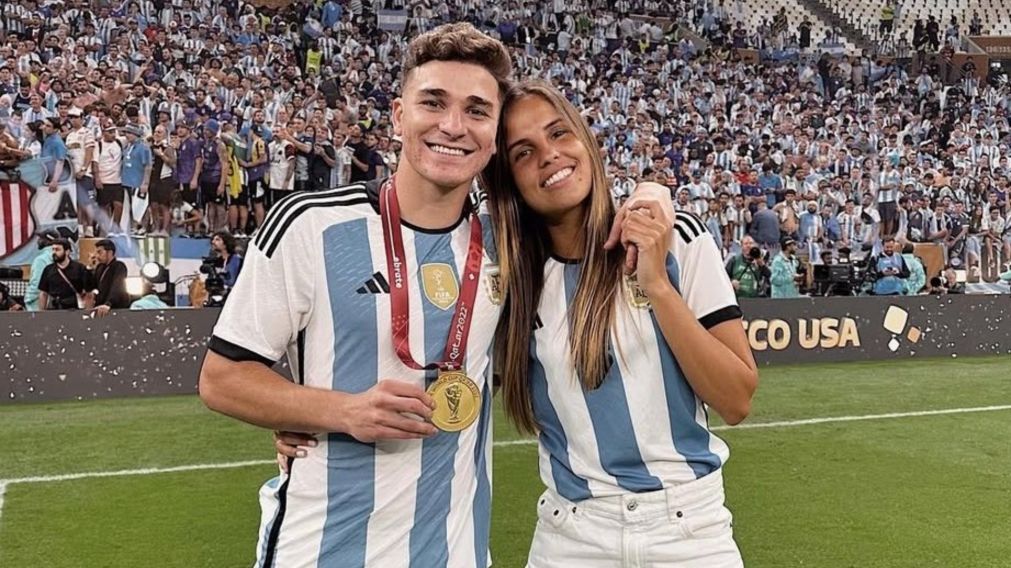 El tierno posteo de Julián Álvarez tras anunciar que será papá por primera vez: "Próximo fichaje en camino..."