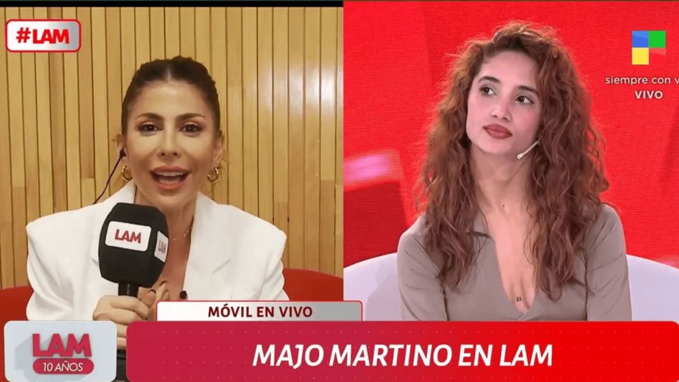 Melody Luz y Majo Martino, enfrentadas por Alex Caniggia.