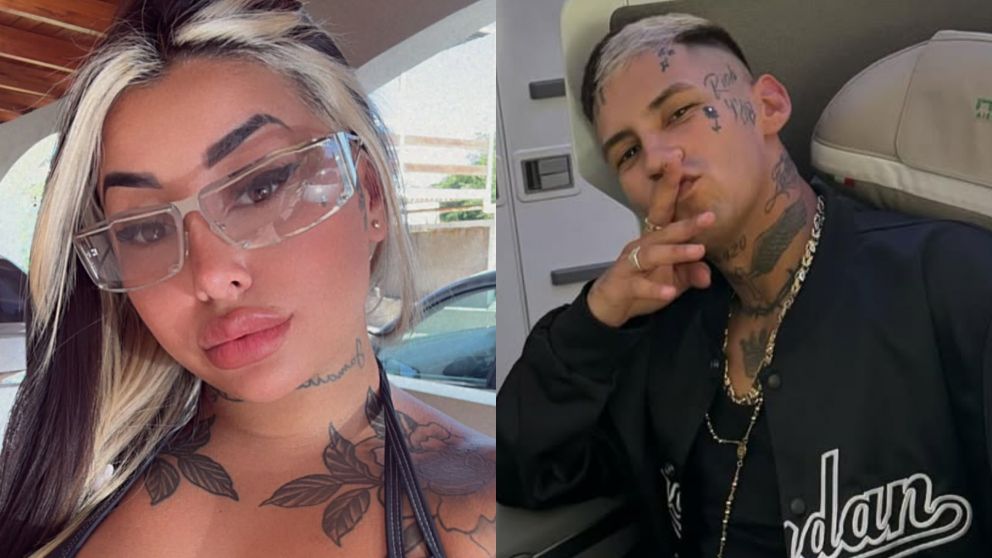 El drama de Tamara Báez por un regalo que recibió de L-Gante. (Foto: Instagram/ @lgante_keloke y @tamibaez.333).