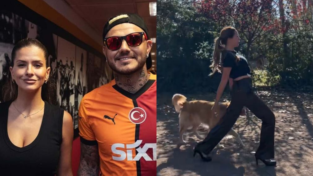 Las burlas en redes sociales por la insólita forma de caminar de la China. (Foto: Instagram/ @mauoricardi y TikTok/ @teoelgoldenoficial).