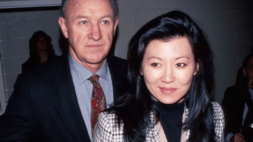 Gene Hackman y su esposa,