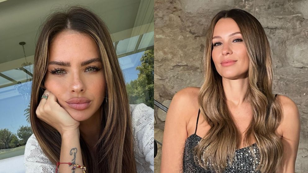 La China Su�rez apunt� contra Pampita por tildarla de "roba maridos" (Instagram/@sangrejaponesa y @pampita).
