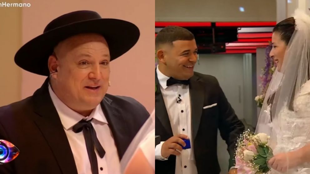 Boda en "Gran Hermano 2025": Brian se casó con su pareja en el reality.