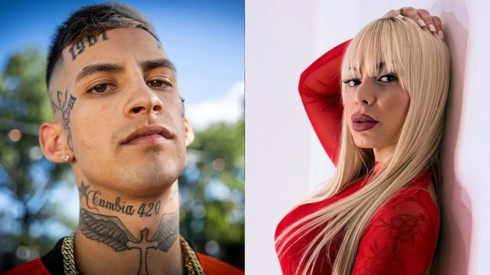L-Gante se mostró a los besos con su nueva novia tras su separación de Wanda Nara: las fotos.