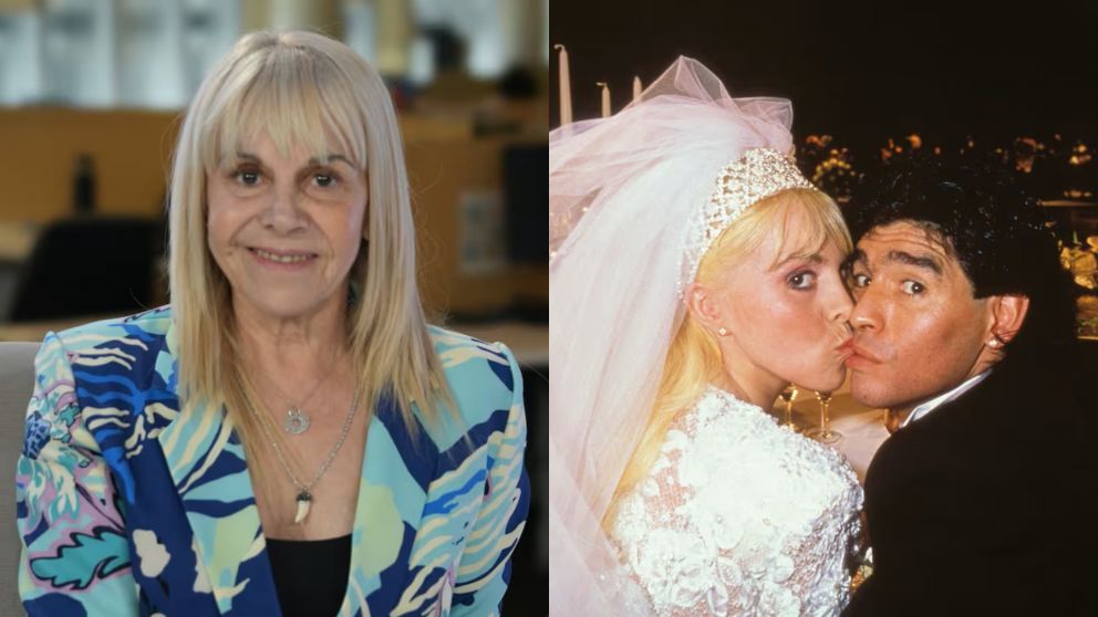 Claudia Villafañe reveló la conexión especial que tiene con Diego Maradona tras su muerte: "A veces hablo con él..."