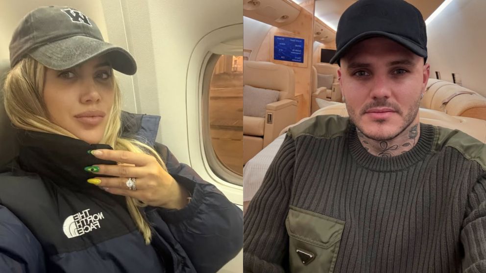 Wanda Nara reveló si el anillo que llevaba puesto era el de Mauro Icardi, en medio de los rumores de reconciliación: "Tengo..." (Foto: Instagram/@wanda_nara y @mauroicardi).