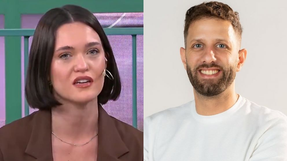 Camila Pittaluga de "Love is Blind" denunció a Ezequiel Ingrassia. (Foto: Captura América TV e Instagram/ @eze.ingrassia).