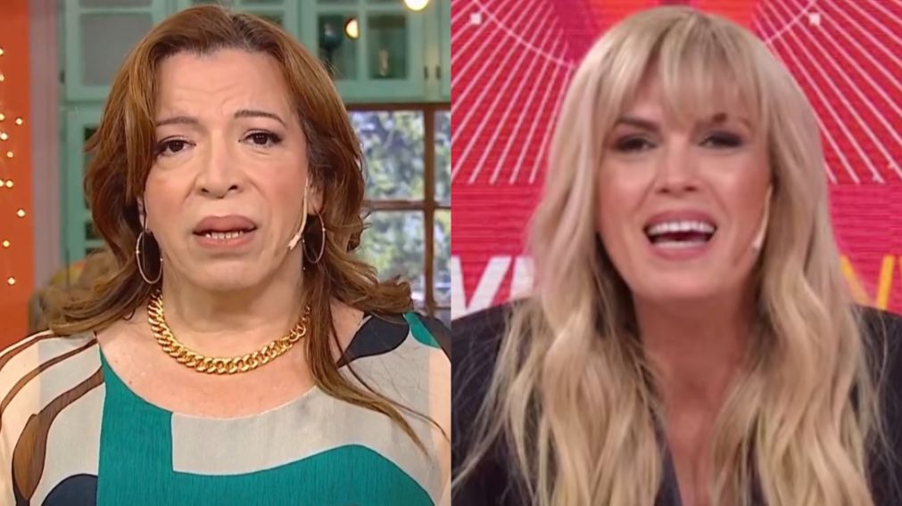 Lizy Tagliani se quebró en "La Peña de Morfi" al enfrentar las acusaciones de Viviana Canosa. (Foto: Captura Telefe).
